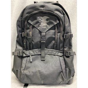 Tactical Military Hiking Backpack Bug Out Bag Black Padded Laptop Multi Use New